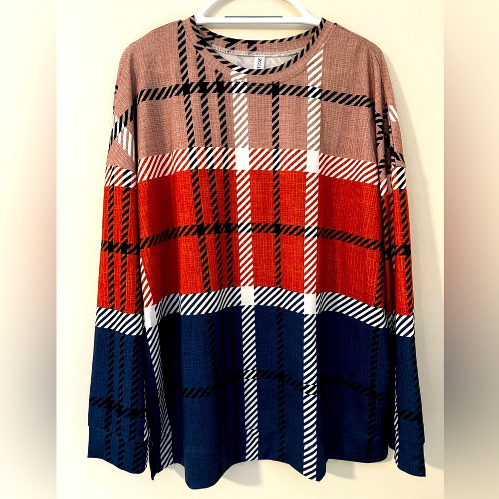 ZOLUCKY Boutique Brand Plus Size Top